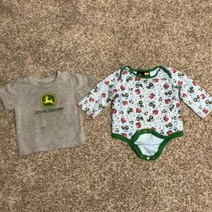 John Deere T-shirt and onesie